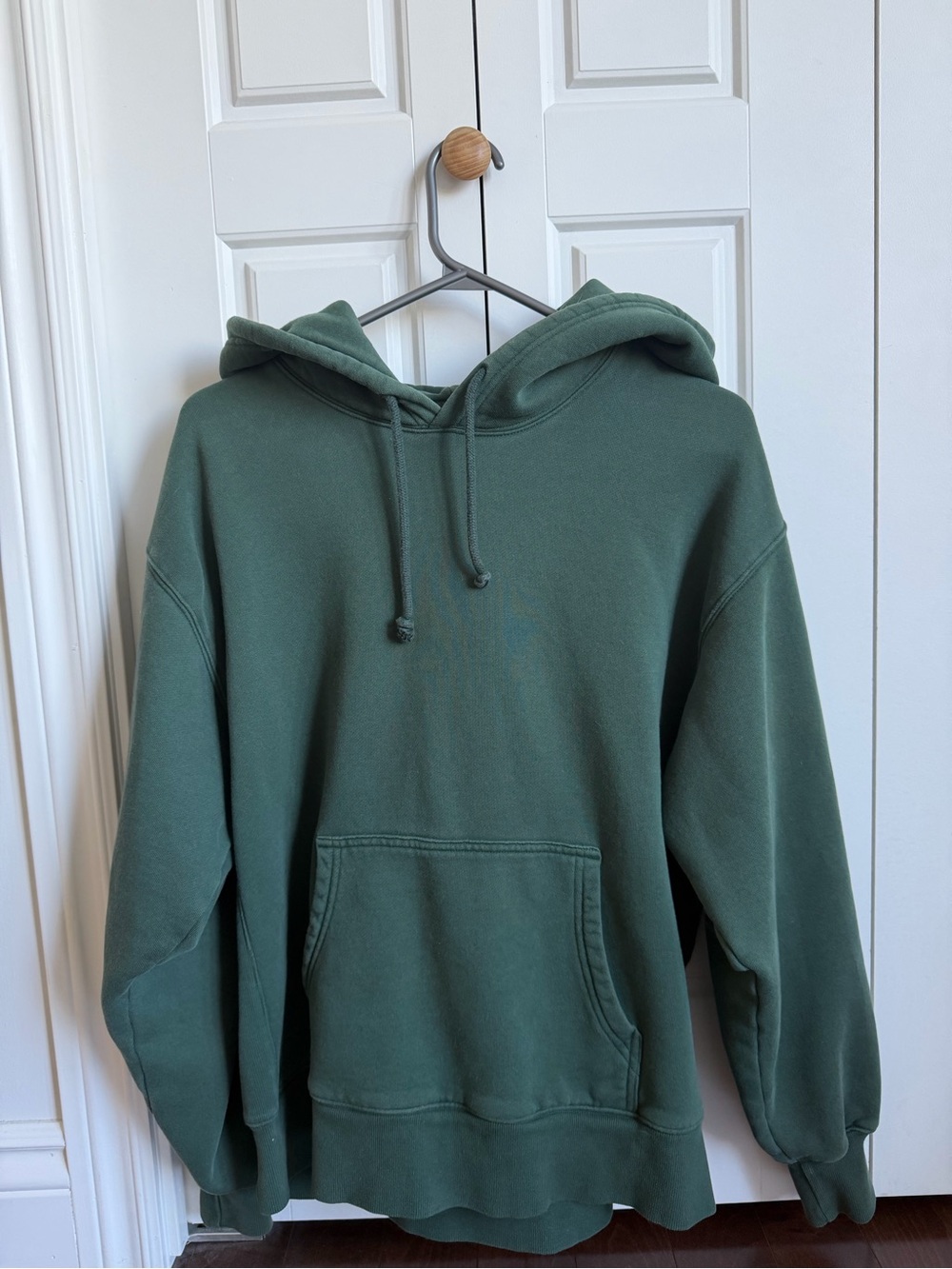 Aritzia Forest Green Oversized Hoodie
